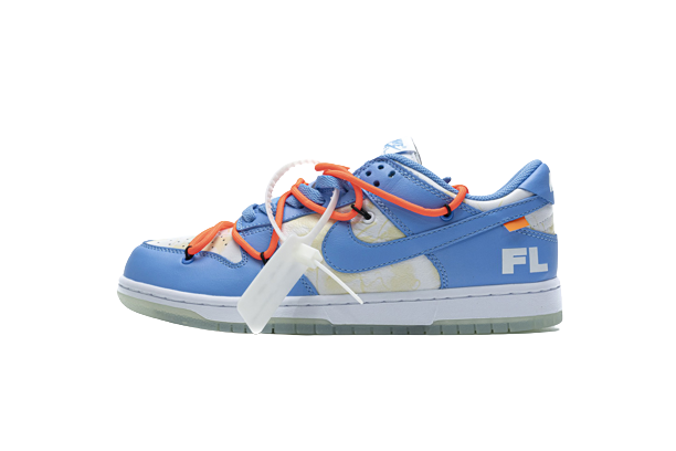 Nike Dunk Low Off-White Futura UNC DD0856-403