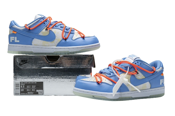 Nike Dunk Low Off-White Futura UNC DD0856-403