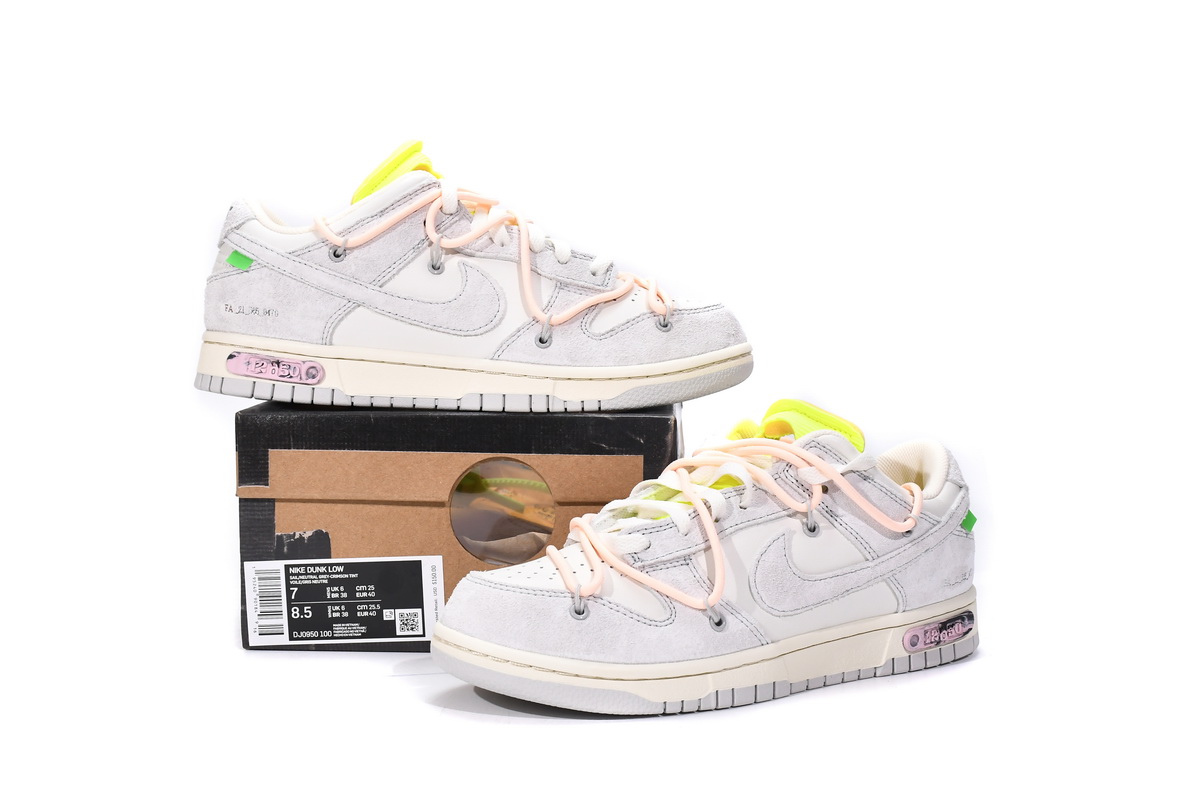 Nike Dunk Low Off-White Lot 12 DJ0950-100