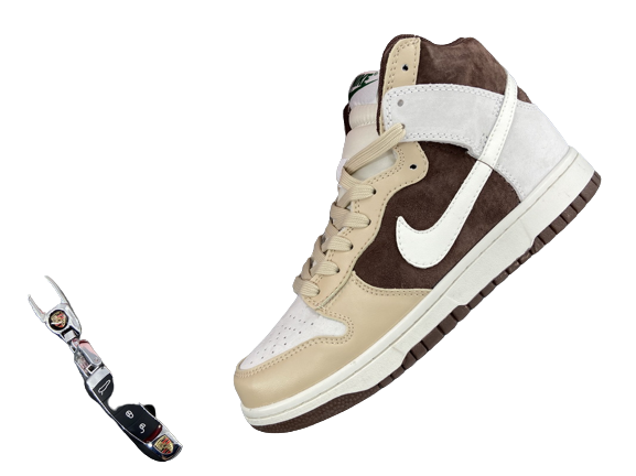 Nike Dunk High Light Chocolate DH5348-100