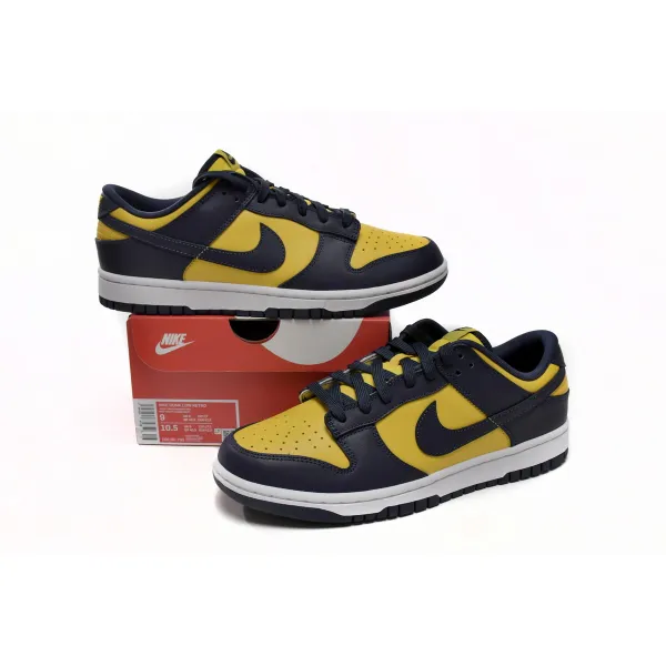  Nike Dunk Low Michigan (2021) DD1391-700 (SB batch)