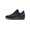 Jordan 2 Retro Low SP Off-White Black Blue DJ4375-004 