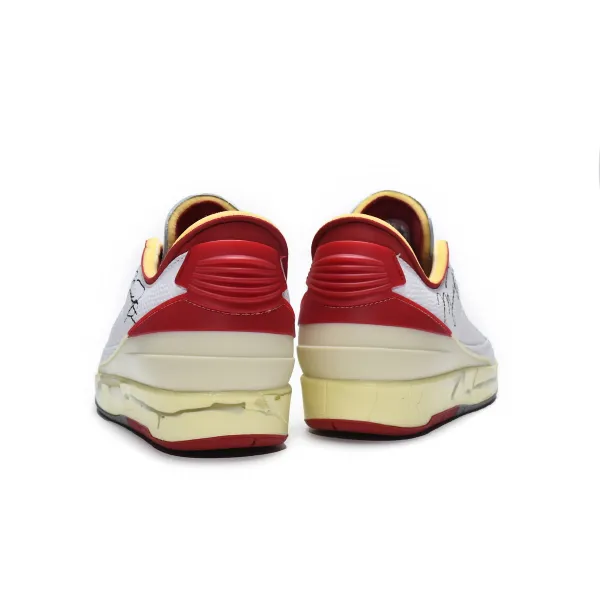 Jordan 2 Retro Low SP Off-White White Red DJ4375-106