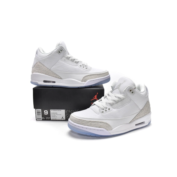 Jordan 3 Retro Pure White (2018) 136064-111