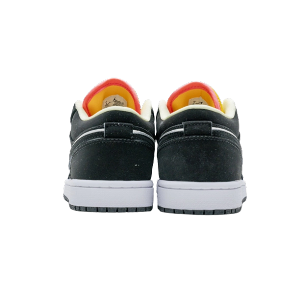 Jordan 1 Low Black Aurora Green Laser Orange CK3022-013