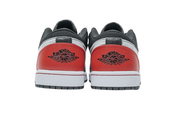 Jordan 1 Low Brushstroke Swoosh Black DA4659-001
