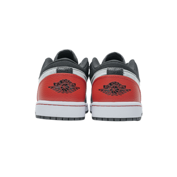 Jordan 1 Low Brushstroke Swoosh Black DA4659-001