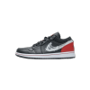 Jordan 1 Low Brushstroke Swoosh Black DA4659-001