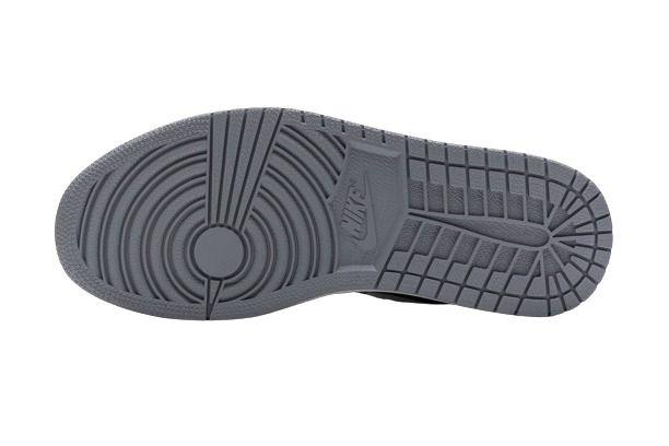 Jordan 1 Low Grey Toe 553558-110