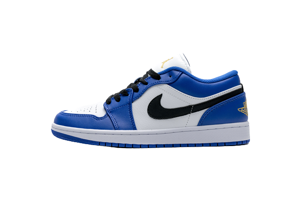 Jordan 1 Low Hyper Royal Orange Peel 553558-401