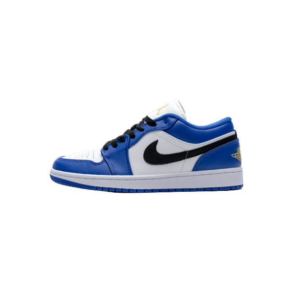 Jordan 1 Low Hyper Royal Orange Peel 553558-401