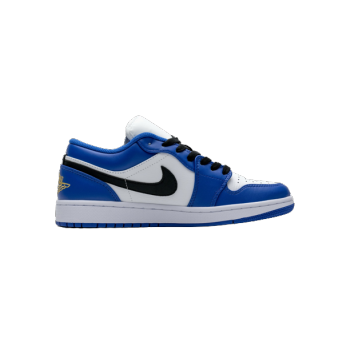 Jordan 1 Low Hyper Royal Orange Peel 553558-401