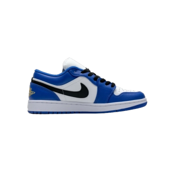 Jordan 1 Low Hyper Royal Orange Peel 553558-401