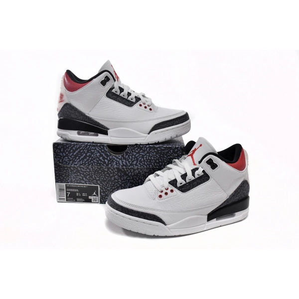 Jordan 3 Retro SE Fire Red Denim CZ6634-100