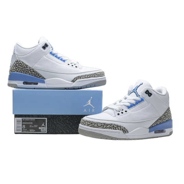 Jordan 3 Retro UNC (2020) CT8532-104