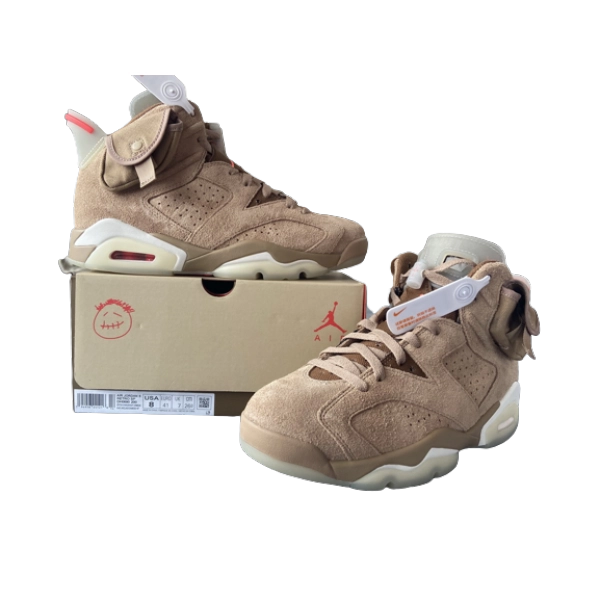 Jordan 6 Retro Travis Scott British Khaki DH0690-200