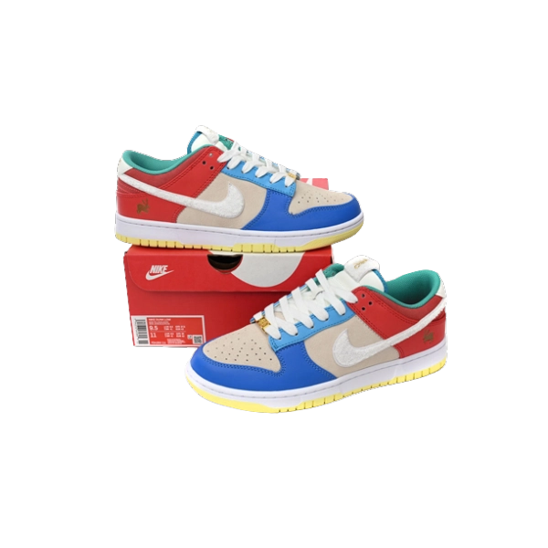 Nike Dunk Low Retro PRM Year Of The Rabbit Blue Orange Cream FD4203-111