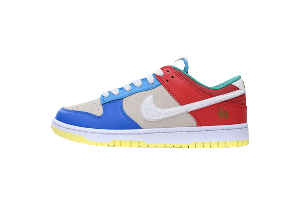 Nike Dunk Low Retro PRM Year Of The Rabbit Blue Orange Cream FD4203-111