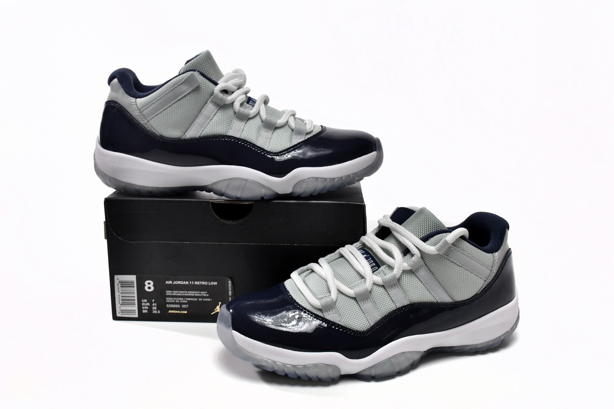 Jordan 11 Retro Low Georgetown 528895-007