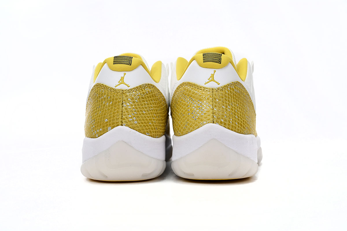 Jordan 11 Retro Low Tour Yellow Snakeskin  AH7860-107