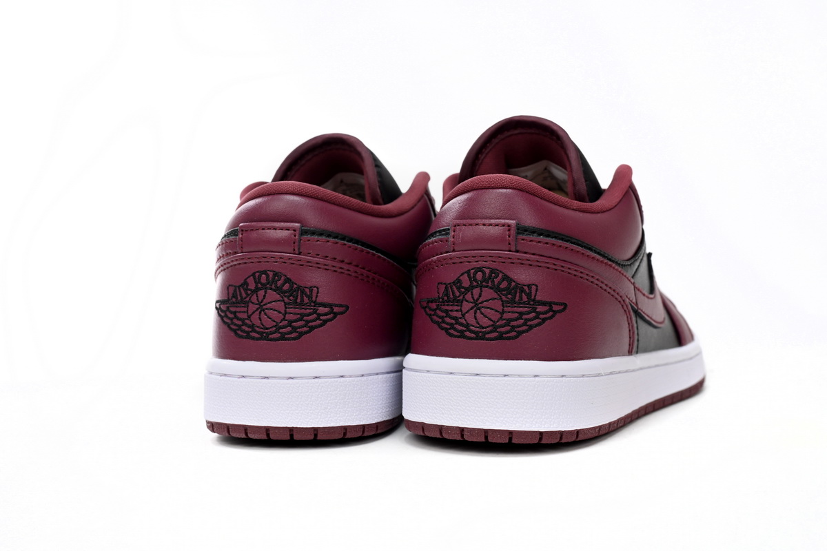 Jordan 1 Low Black Dark Beetroot DC0774-006