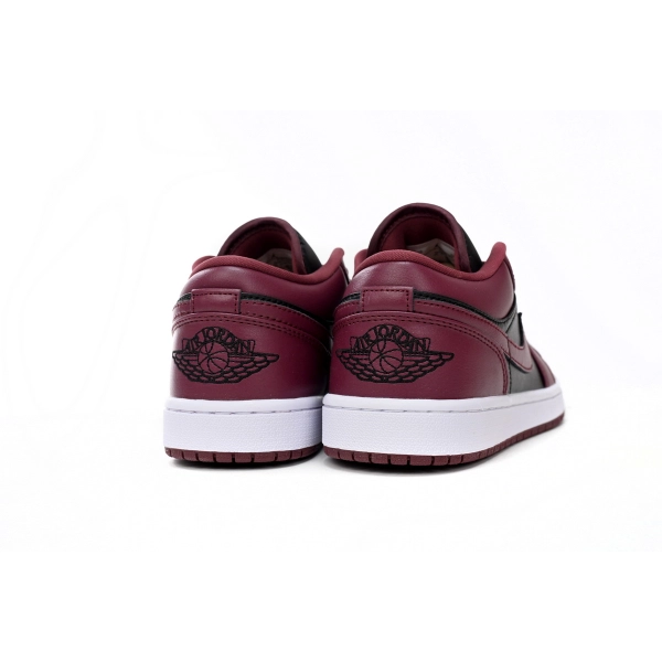 Jordan 1 Low Black Dark Beetroot DC0774-006