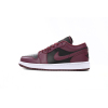 Jordan 1 Low Black Dark Beetroot DC0774-006