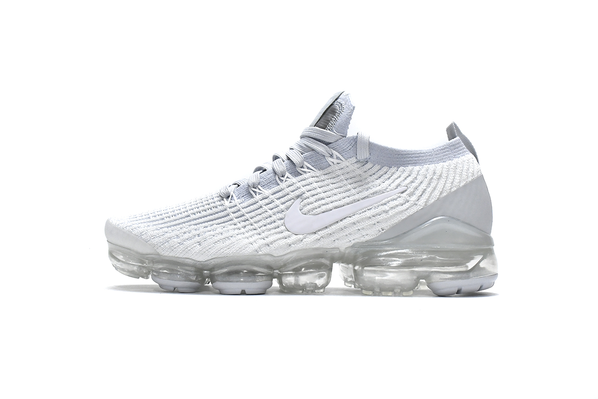 Nike Air VaporMax Flyknit 3 White Pure Platinum AJ6900-102