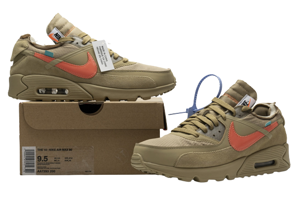 Nike Air Max 90 OFF-WHITE Desert Ore AA7293-200