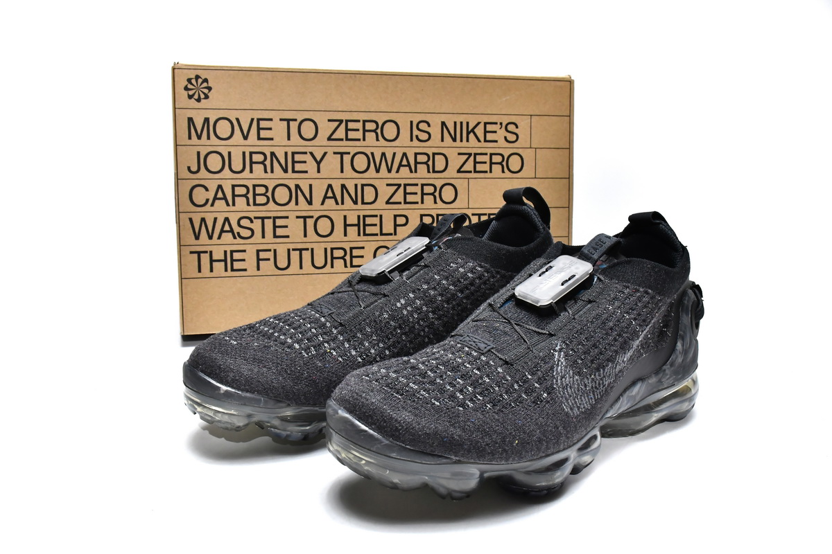 Nike Air VaporMax 2020 Flyknit Black Dark Grey CJ6740-002 