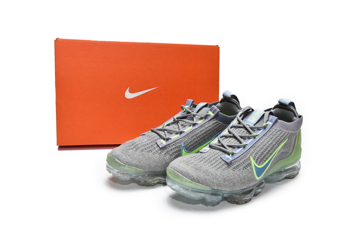 Nike Air VaporMax 2021 FK Particle Grey Liquid Lime DH4084-003