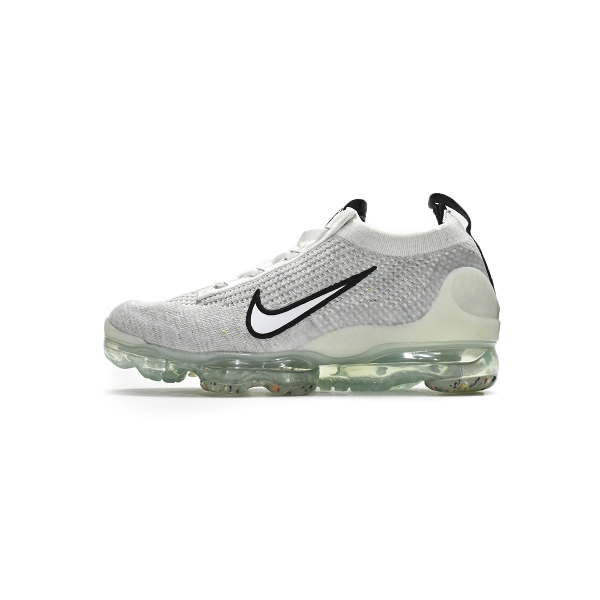 Nike Air VaporMax 2021 FK White Black Metallic Silver DH4084-100