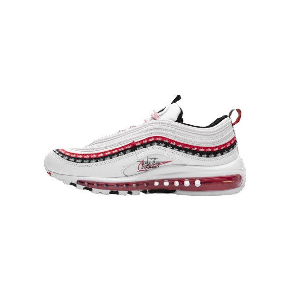 Nike Air Max 97 Sketch Logo White Black Red CK9397-100