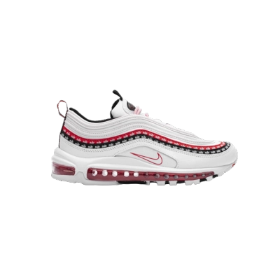 Nike Air Max 97 Sketch Logo White Black Red CK9397-100