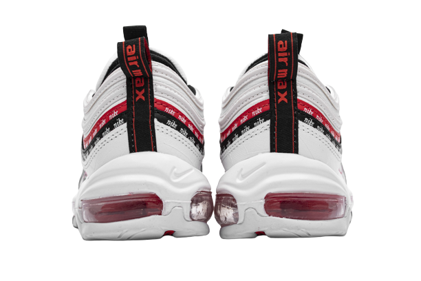 Nike Air Max 97 Sketch Logo White Black Red CK9397-100