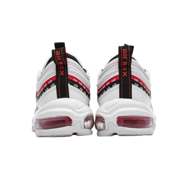 Nike Air Max 97 Sketch Logo White Black Red CK9397-100