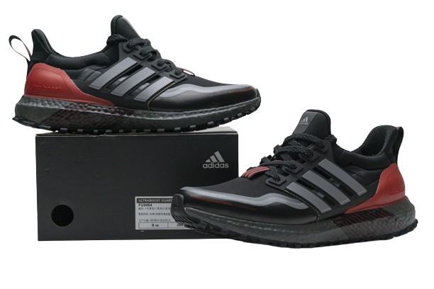 adidas Ultra Boost Guard Black Grey Scarlet FU9464