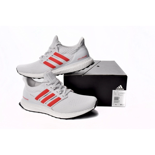 adidas UltraBoost 4.0 DNA White Scarlet FY9336