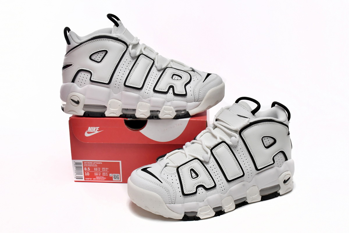 Nike Air More Uptempo Summit White Black Sail  DO6718-100