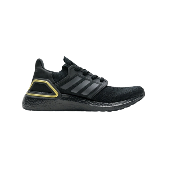 Adidas Ultra Boost 20 Core Black Gold Metallic EG0754
