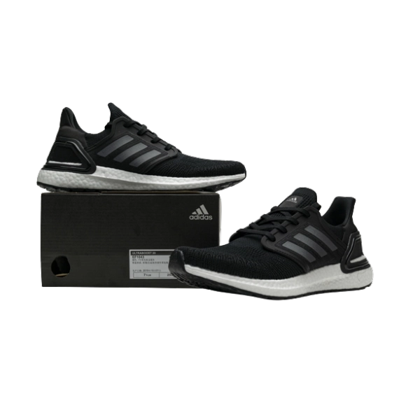 Adidas Ultra Boost 20 Core Black Night Metallic EF10433