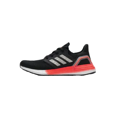 Adidas Ultra Boost 20 Core Black Signal Coral EG0756