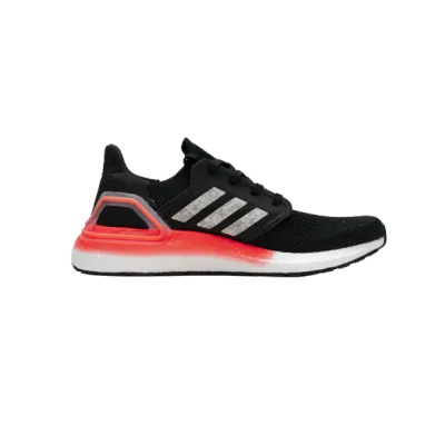 Adidas Ultra Boost 20 Core Black Signal Coral EG0756