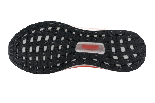 adidas Ultra Boost 20 White Orange Heel Pattern EG0699