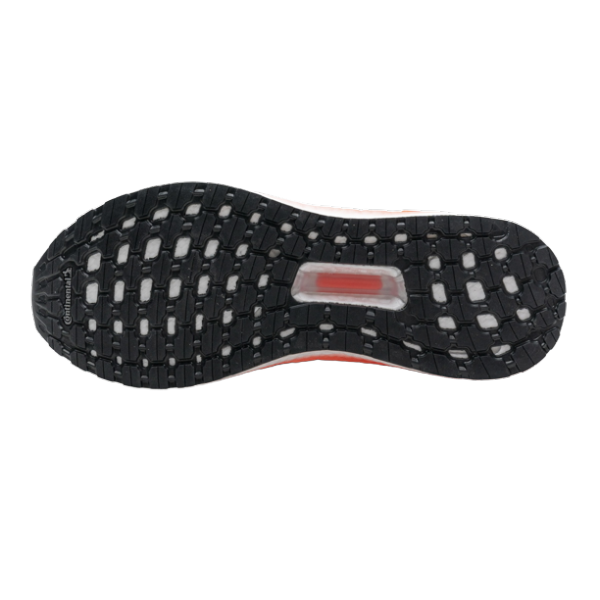adidas Ultra Boost 20 White Orange Heel Pattern EG0699