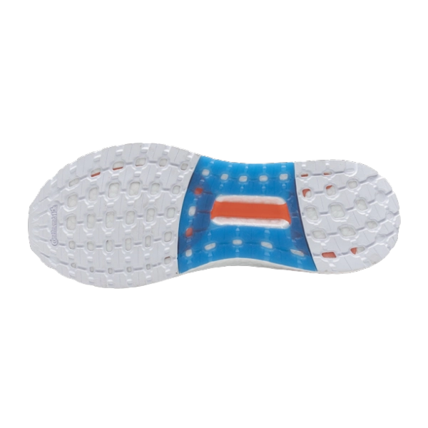adidas Ultra Boost 20 White Sharp Blue True Orange EG0768