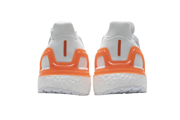 adidas Ultra Boost 20 White Sharp Blue True Orange EG0768