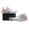 adidas Ultra Boost 20 White Sharp Blue True Orange EG0768