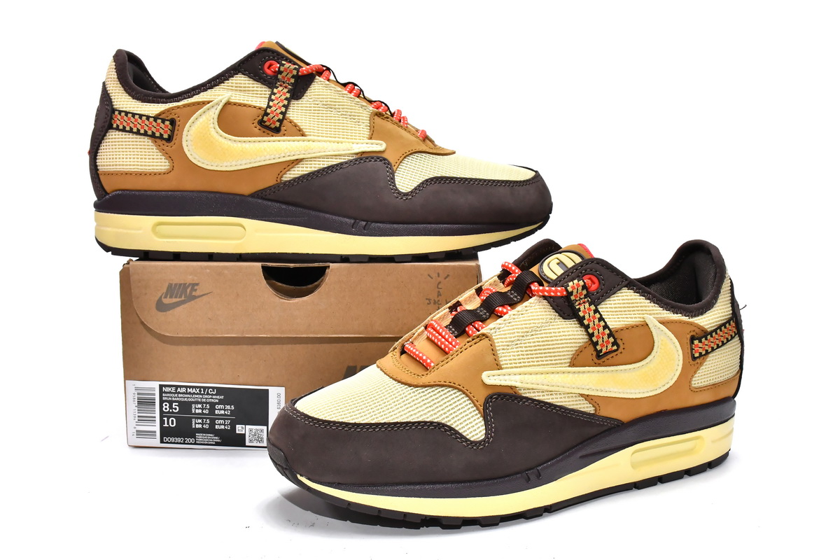 Nike Air Max 1 Travis Scott Cactus Jack Baroque Brown DO9392-200