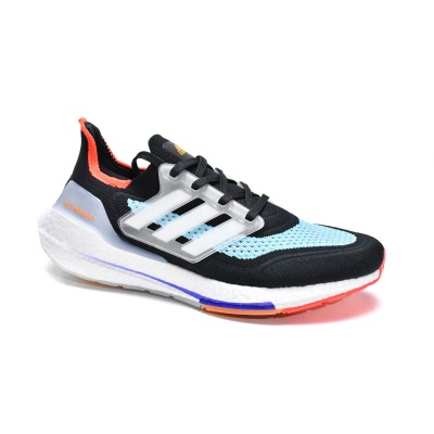 Adidas Ultra Boost 21 Black Pulse Aqua S23867